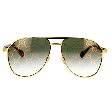 occhiali da sole gucci marro